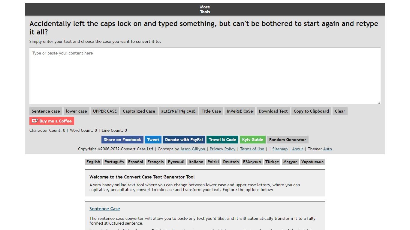 Convert Case | Convert upper case to lower case, lower case to upper ...